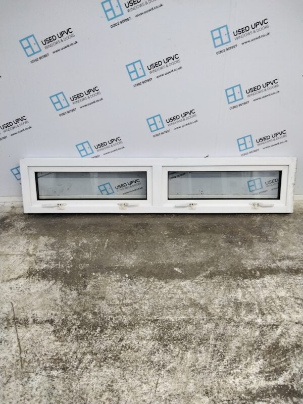 Used White Upvc Window 1805mm x 365mm ALR003 - Image 2