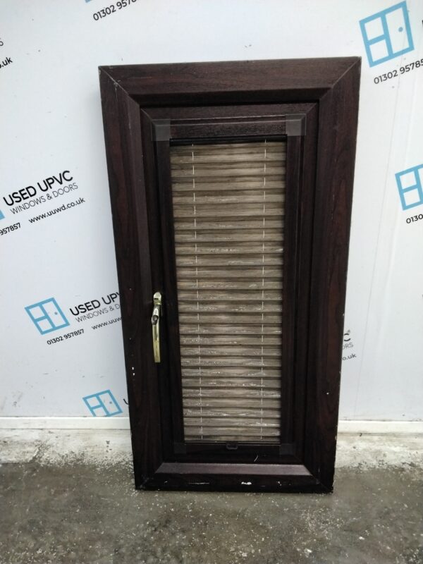 Used Rosewood Upvc Window 510mm x 1015mm A0015 - Image 4