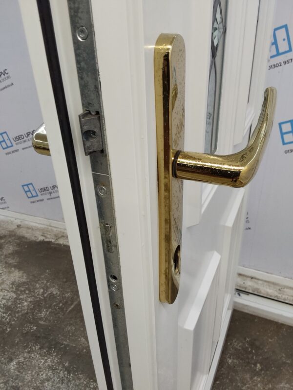 Used White Upvc Back Door 925mm x 2020mm (reduce to 905mm) 0268 - Image 5