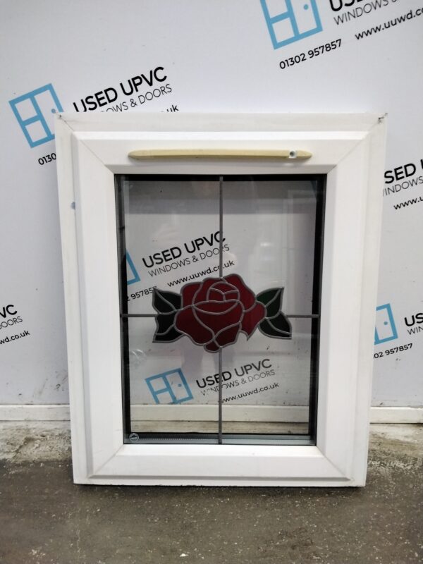 Used White Upvc Window 590mm x 720mm W0503