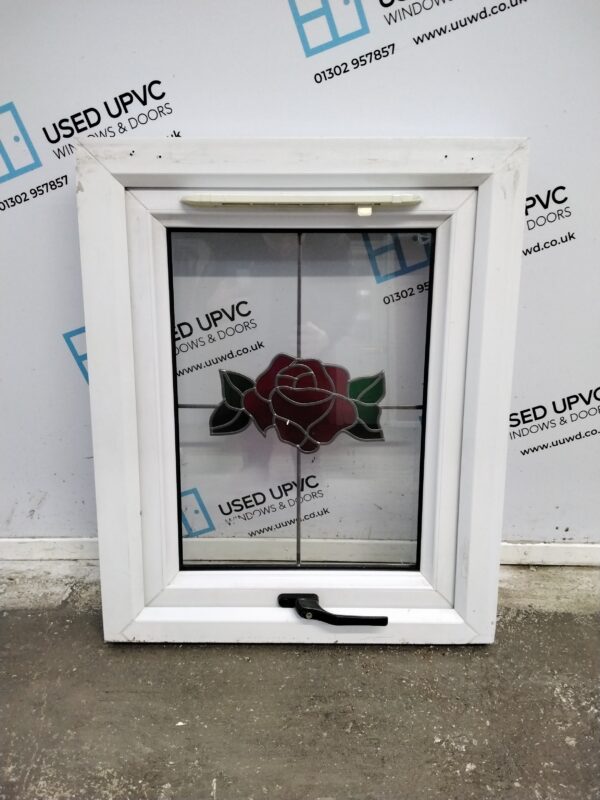 Used White Upvc Window 590mm x 720mm W0503 - Image 2