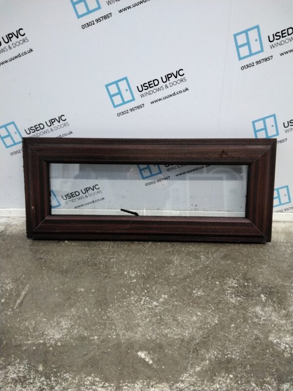 Used Woodgrain Upvc Window 1010mm x 415mm A0044