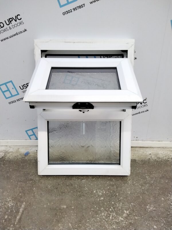 Used White Upvc Window 500mm x 705mm W0504 - Image 3