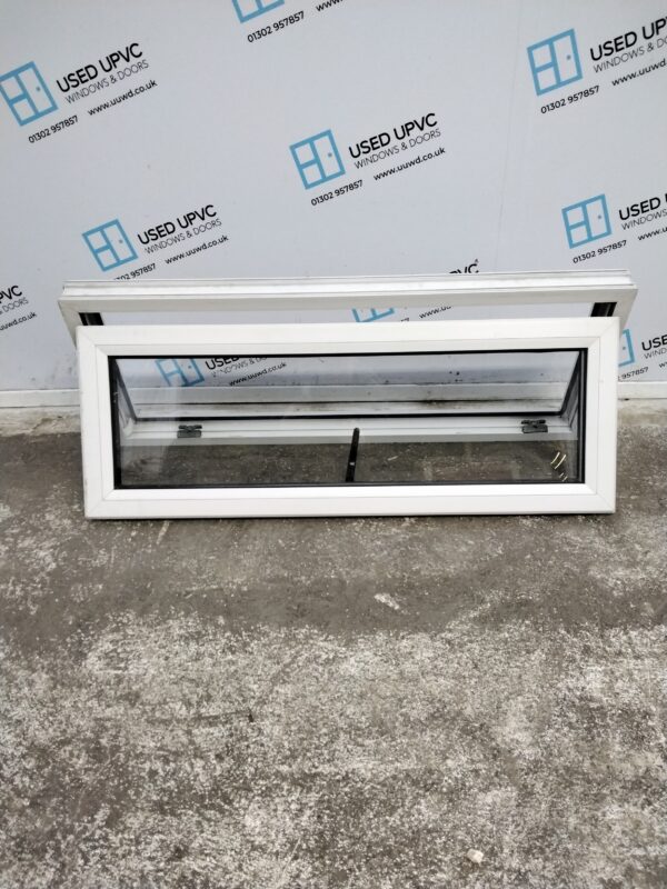 Used White Upvc Window 1065mm x 415mm W0506 - Image 3