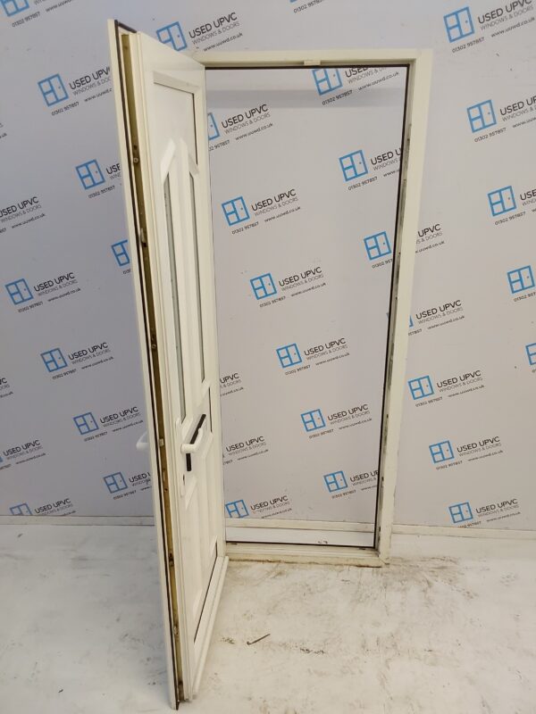 Used White Upvc Front Door 790mm x 2015mm C1D003 - Image 3