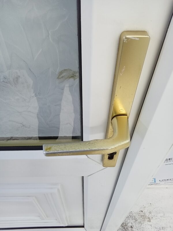 Used White Upvc Back Door 930mm x 1990mm 0149 - Image 7