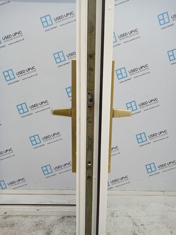 Used White Upvc Back Door 930mm x 1990mm 0149 - Image 5