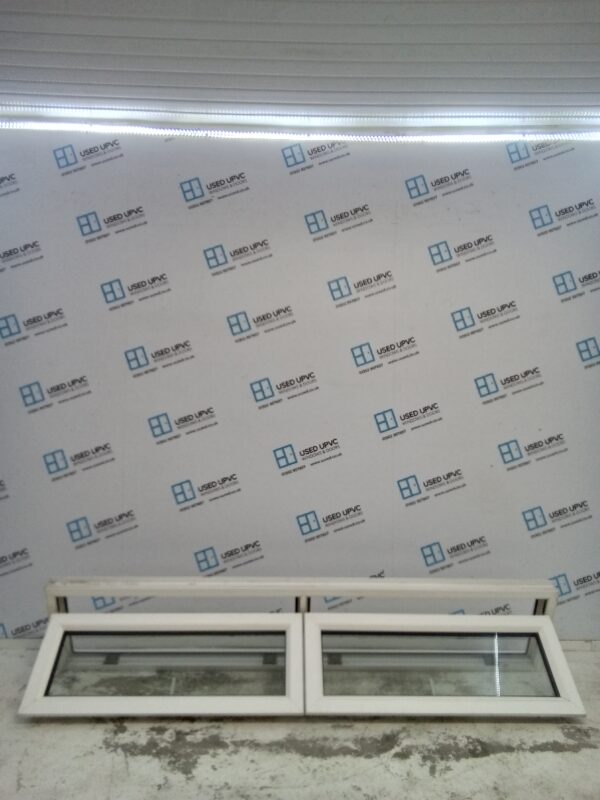 Used White Upvc Window 2045mm x 410mm ALR005 - Image 2