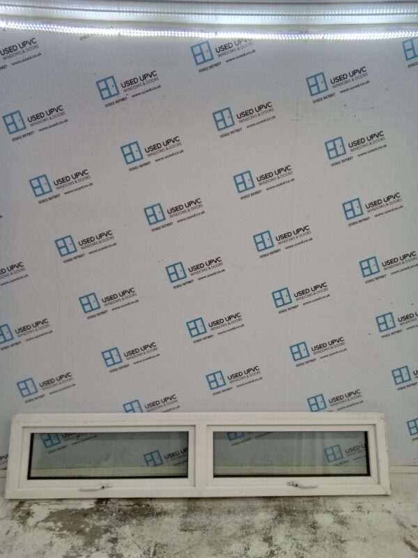 Used White Upvc Window 2045mm x 410mm ALR005 - Image 4