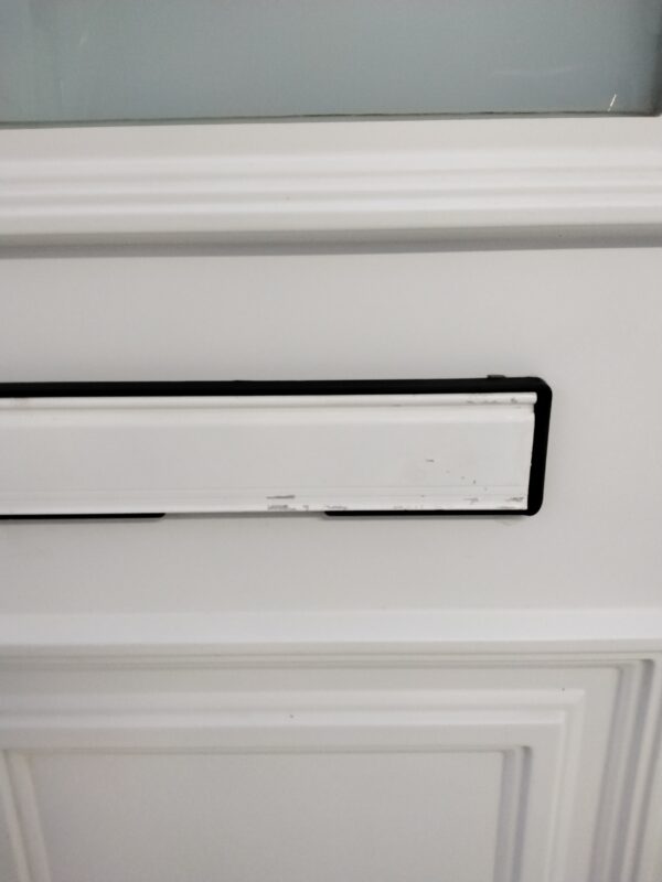 Used White Upvc Front Door 840mm x 2065mm 0458 - Image 8