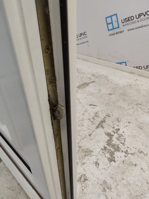 Used White Upvc Front Door And Side Panel 1245mm x 2035mm DS051 - Image 7