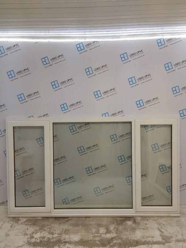 Used White Upvc Window 2355mm x 1370mm (Reduce To 1350mm) LW0011