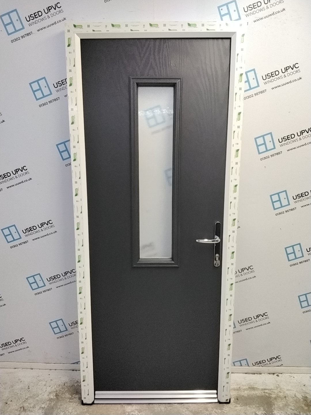 Brand New Anthracite Grey Composite Door 850mm x 2020mm ND21 | Used ...