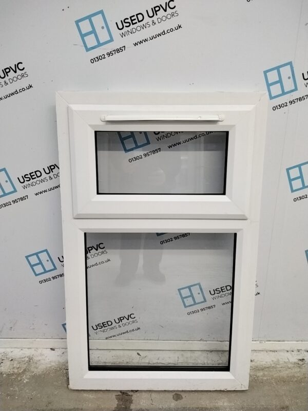 Used White Upvc window 640mm x 1020mm C2028