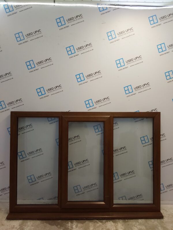 Used Hazel Nut Upvc Window 1750mm x 1195mm LW0068
