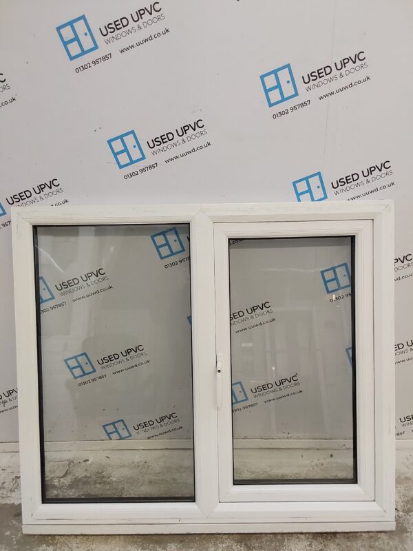 Used White Upvc Window 1190mm x 1045mm LW0083 - Image 2