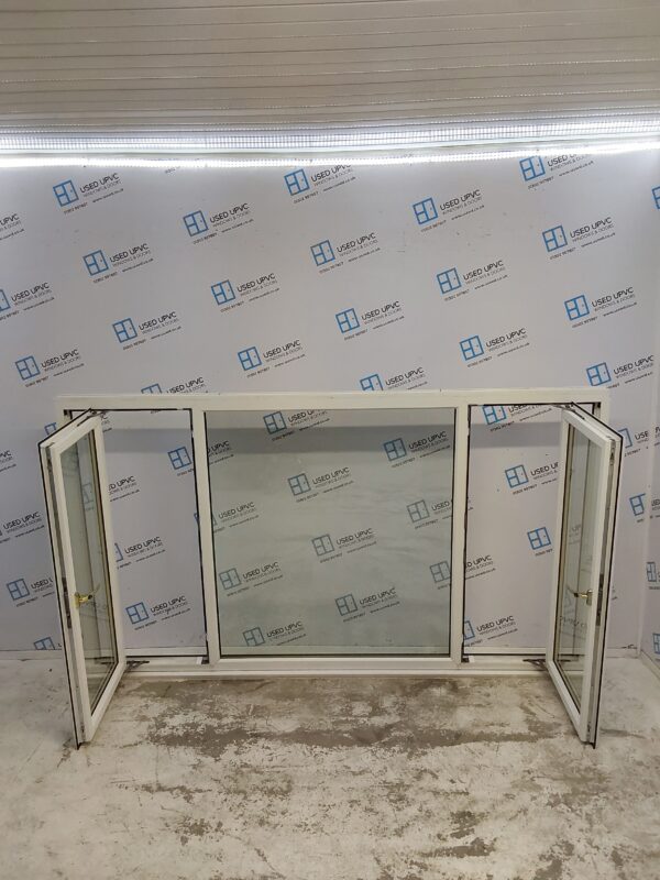 Used White Upvc Window 2355mm x 1370mm (Reduce To 1350mm) LW0011 - Image 3