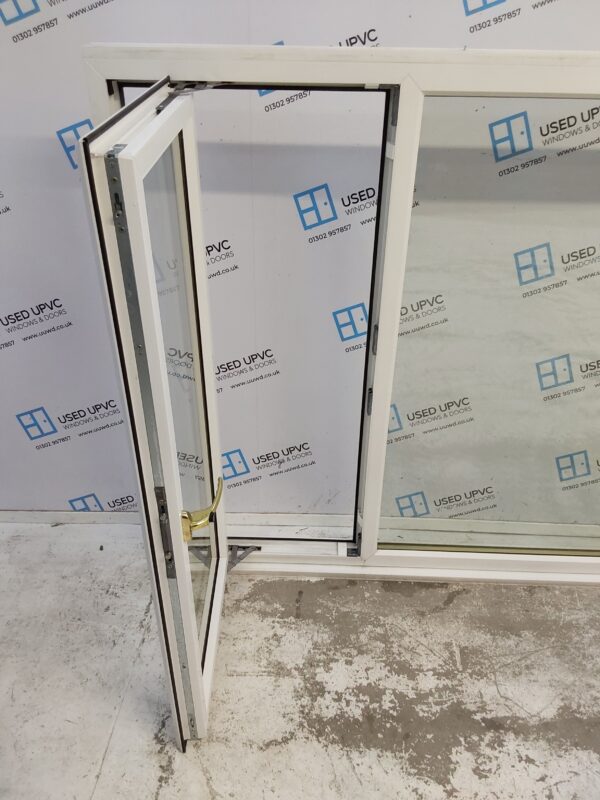 Used White Upvc Window 2355mm x 1370mm (Reduce To 1350mm) LW0011 - Image 5