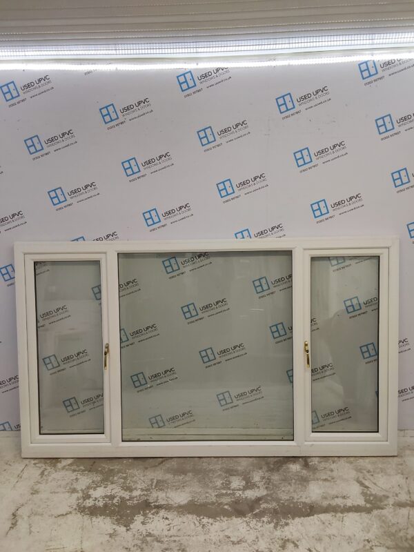 Used White Upvc Window 2355mm x 1370mm (Reduce To 1350mm) LW0011 - Image 2