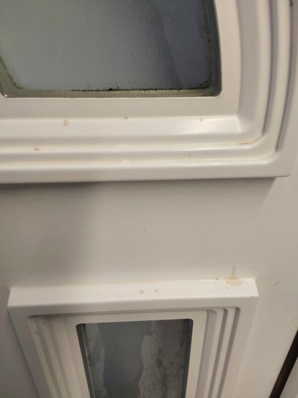 Used White Upvc Back Door 920mm x 2015mm 0648 - Image 5