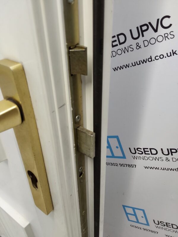Used White Upvc Back Door 920mm x 2015mm 0648 - Image 9