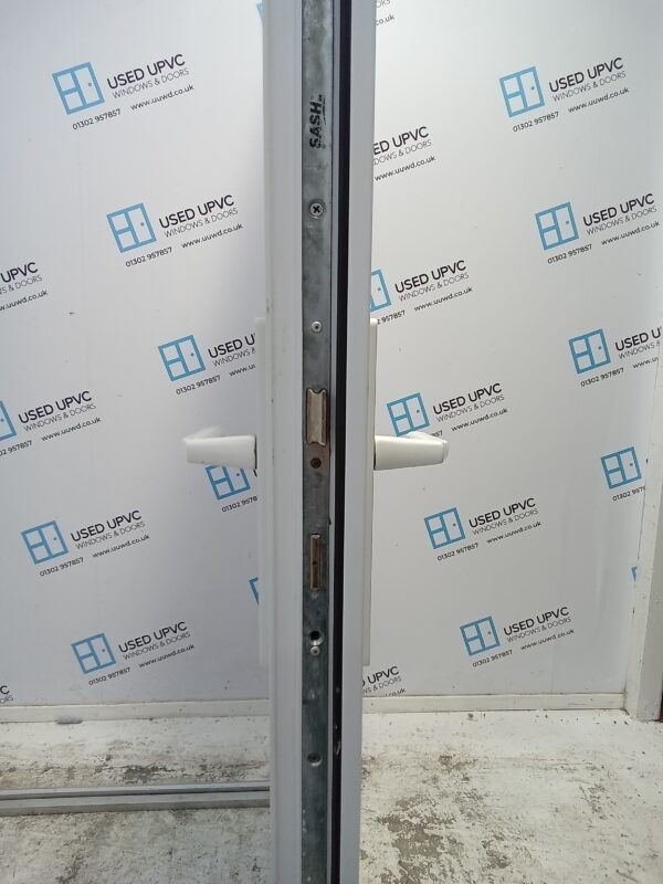 Used White Upvc Front Door 910mm x 1995mm 0521 - Image 5