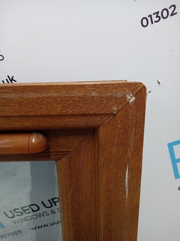 Used Oak Upvc Window 1195mm x 1005mm LW0132 - Image 5