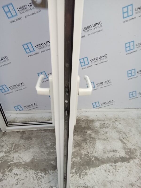 Used White Upvc Back Door 810mm x 2130mm (Outwards Opening) (Reduce To 780mm) 0011 - Image 4