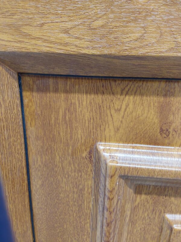 Used Oak Upvc Front Door 915mm x 2055mm (Reduce To 895mm) 0179 - Image 8