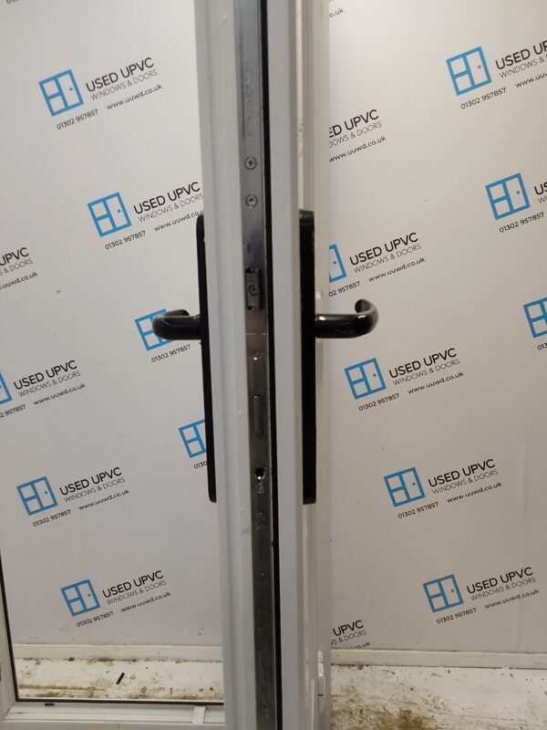 Used White Upvc Back Door 850mm x 2075mm  0256 - Image 5