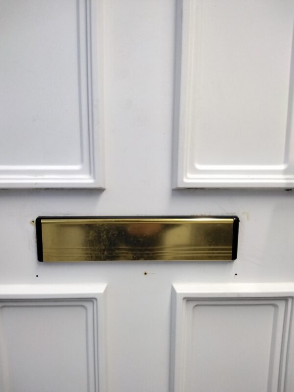Used White Upvc Front Door 865mm x 2040mm 0724 - Image 7