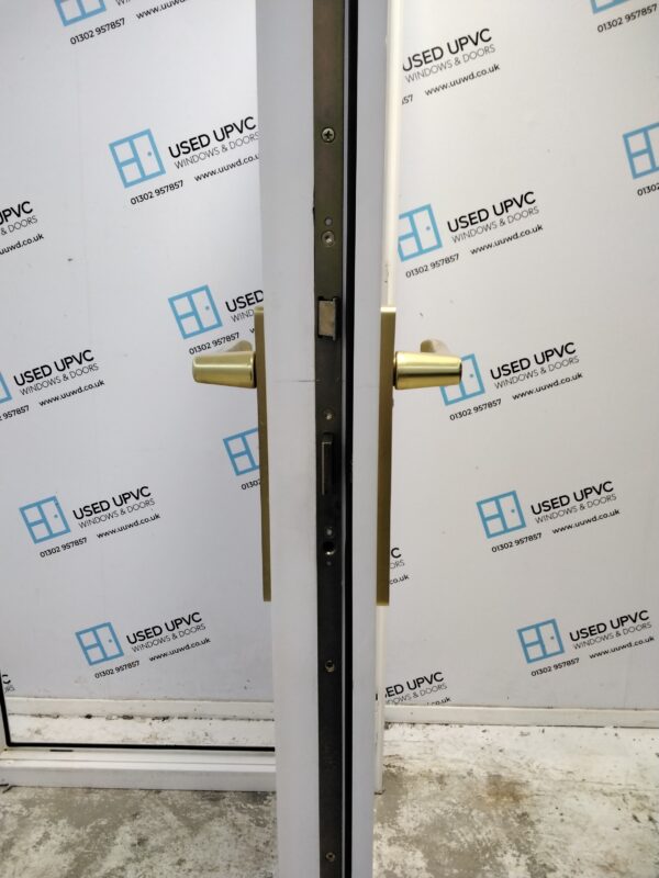 Used White Upvc Front Door 865mm x 2040mm 0724 - Image 5