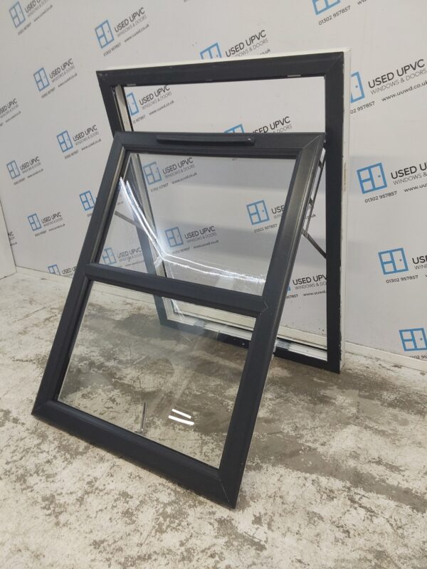 Used Anthracite Grey Upvc Window 900mm x 1165mm LW0108 - Image 3