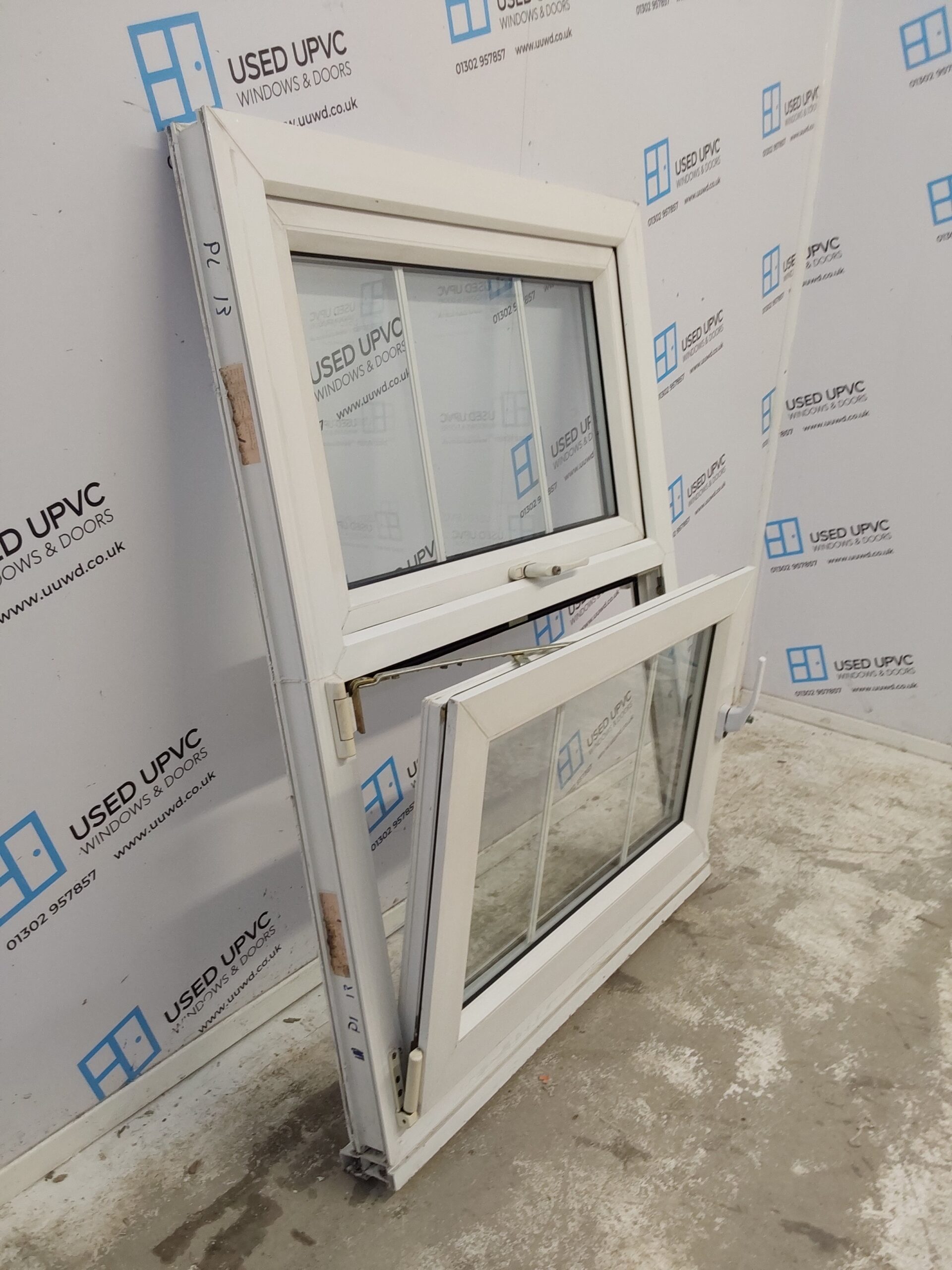 Used White Upvc Tilt And Turn Window 900mm X 1160mm Lw0097 