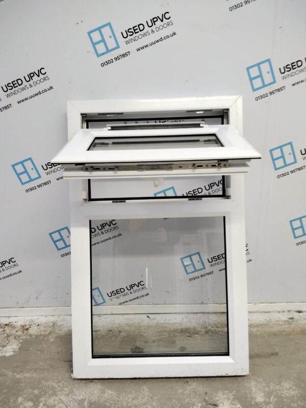 Used White Upvc window 640mm x 1020mm C2028 - Image 2