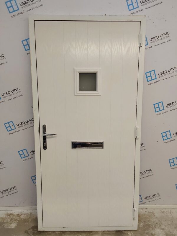 Used Agate Grey Composite Front Door 1005mm x 2040mm 0094 - Image 2