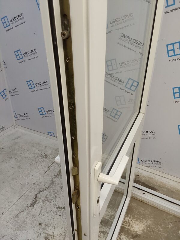 Used White Upvc Back Door 930mm x 2130mm 0562 - Image 6