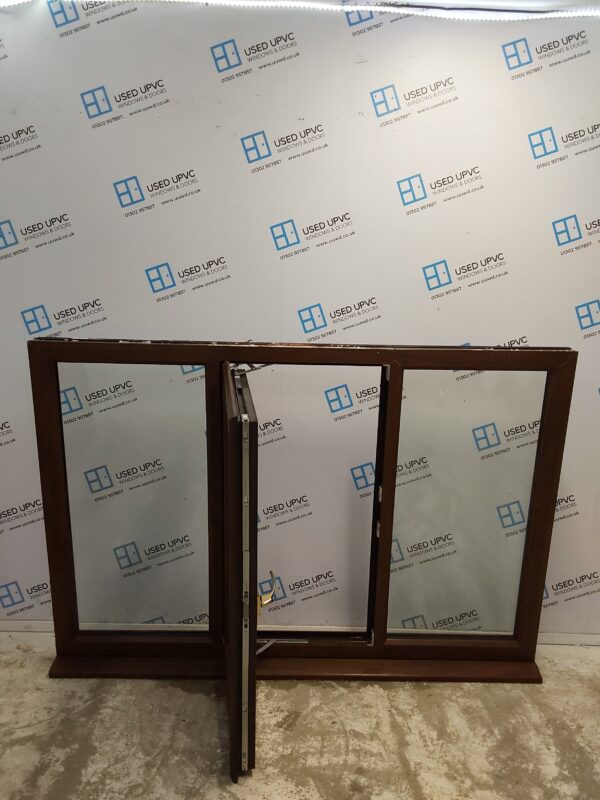 Used Hazel Nut Upvc Window 1750mm x 1195mm LW0068 - Image 2
