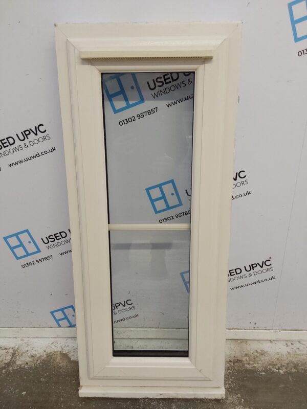 Used Cream Upvc Window 440mm x 1045mm A0041