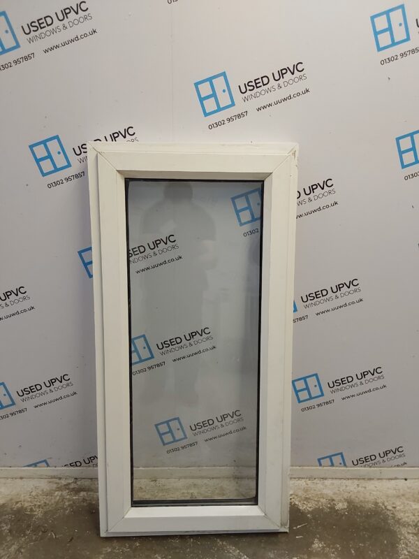 Used White Upvc Window 580mm x 1170mm W0487