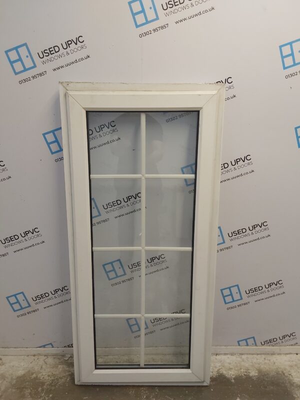 Used White Upvc Window 635mm x 1350mm W0030