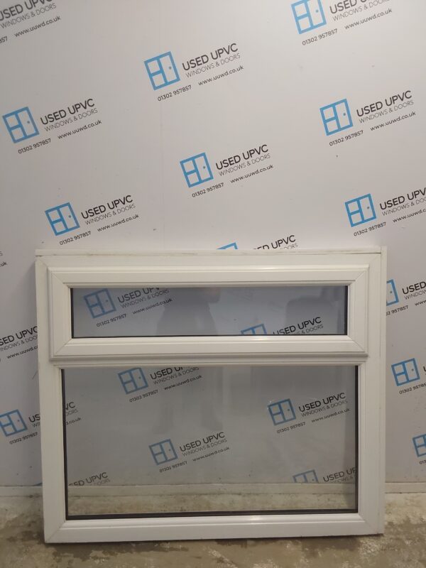 Used White Upvc Window 1210mm x 1030mm (Reduce To 1190mm x 1010mm) LW0128