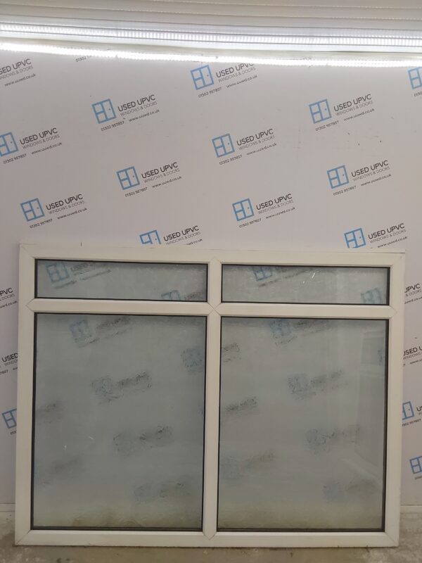 Used White Upvc Window 1910mm x 1500mm (Reduce To 1480mm) LW0007