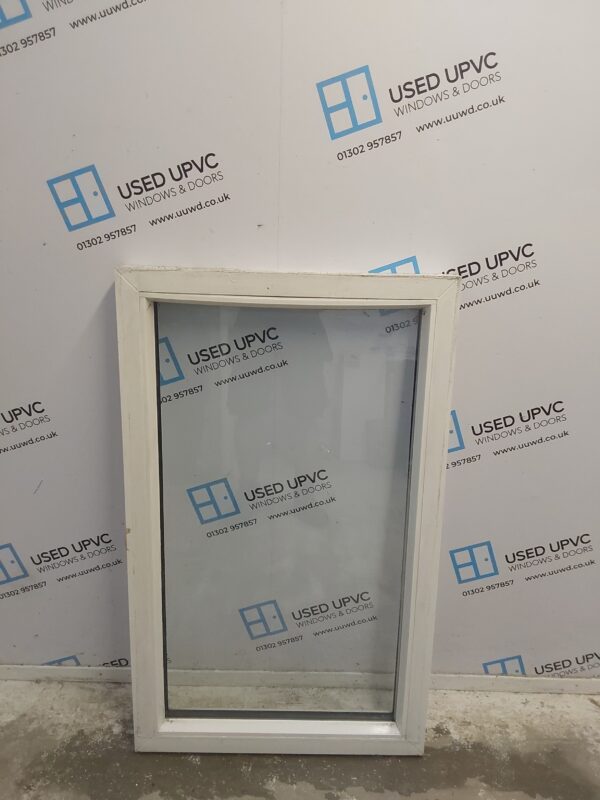 Used White Upvc Window 615mm x 1010mm W0546 - Image 2