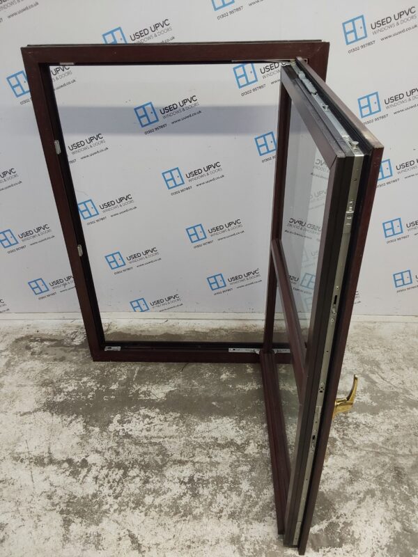 Used Rosewood Upvc Tilt And Turn Window 1065mm x 1510mm (reduce to 1050mm x 1480mm) C5021 - Image 4