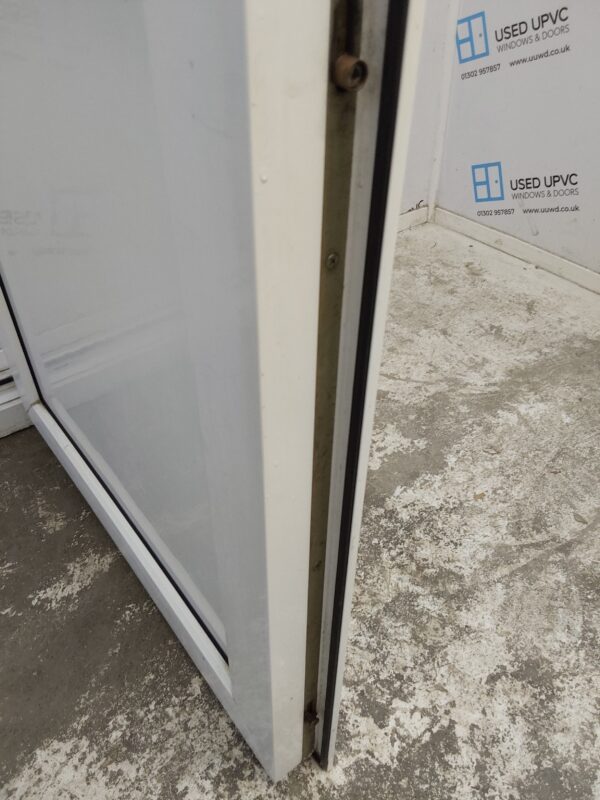 Used White Upvc Back Door 850mm x 2020mm 0357 - Image 8