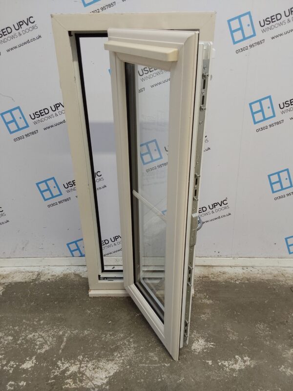 Used Cream Upvc Window 440mm x 1045mm A0041 - Image 3