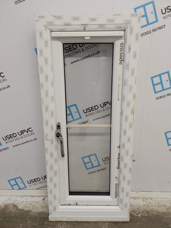 Used Cream Upvc Window 440mm x 1045mm A0041 - Image 2