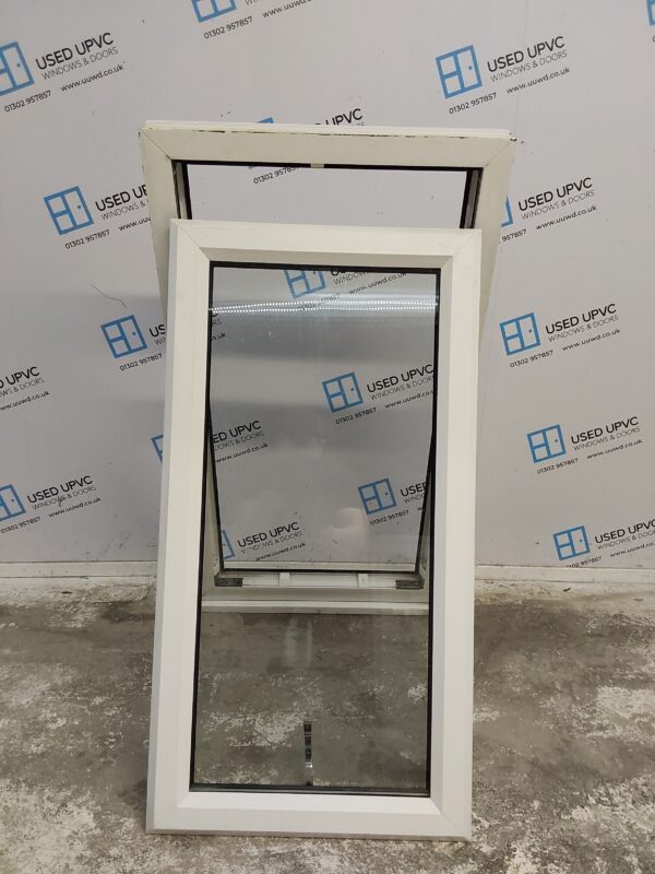 Used White Upvc Window 660mm x 1220mm W0330 - Image 2