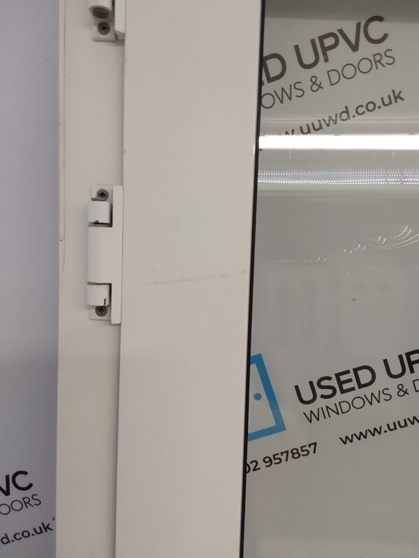 Used White Upvc Back Door (Outwards Opening) 955mm x 2060mm 0553 - Image 10